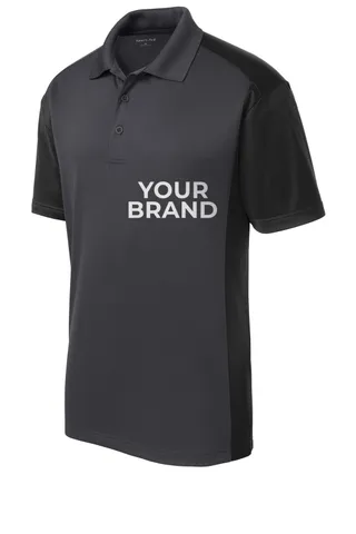 Sport-Tek Colorblock Micropique Sport-Wick Polo. ST652