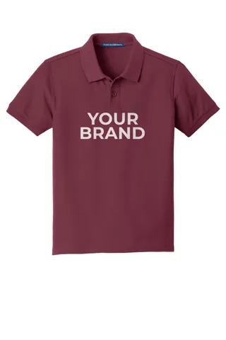 Port Authority Youth Core Classic Pique Polo. Y100