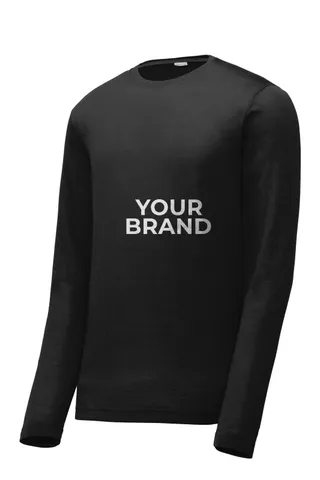 Sport-Tek Long Sleeve PosiCharge Competitor Cotton Touch Tee. ST450LS