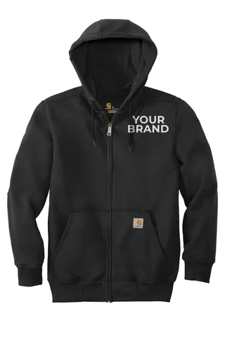 Carhartt Rain Defender Paxton Heavyweight Hooded Zip-Front Sweatshirt. CT100614
