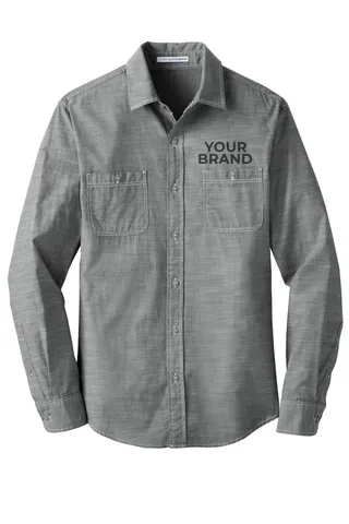 Port Authority Slub Chambray Shirt. W380