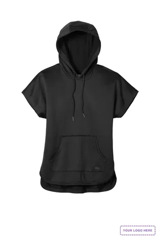 New Era Women's Performance Terry Short Sleeve Hoodie LNEA533