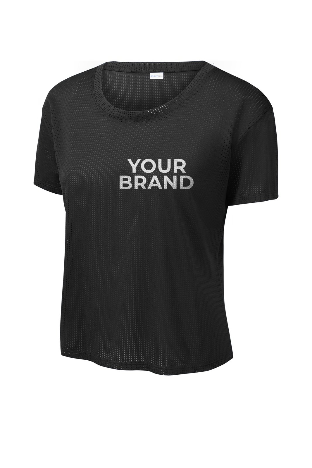 Sport-Tek Women's PosiCharge Draft Crop Tee. LST411