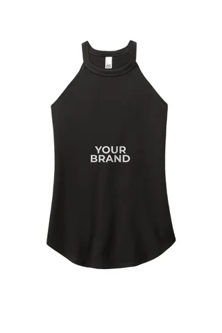 District Women's Perfect Tri Rocker Tank. DT137L