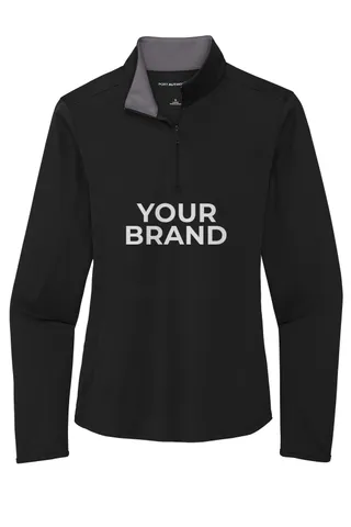 Port Authority Women's Silk Touch Performance 1/4-Zip LK584