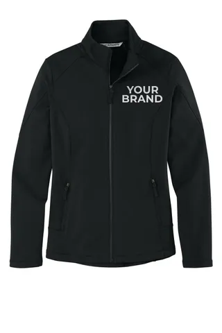 Port Authority Women's Grid Fleece Jacket. L239