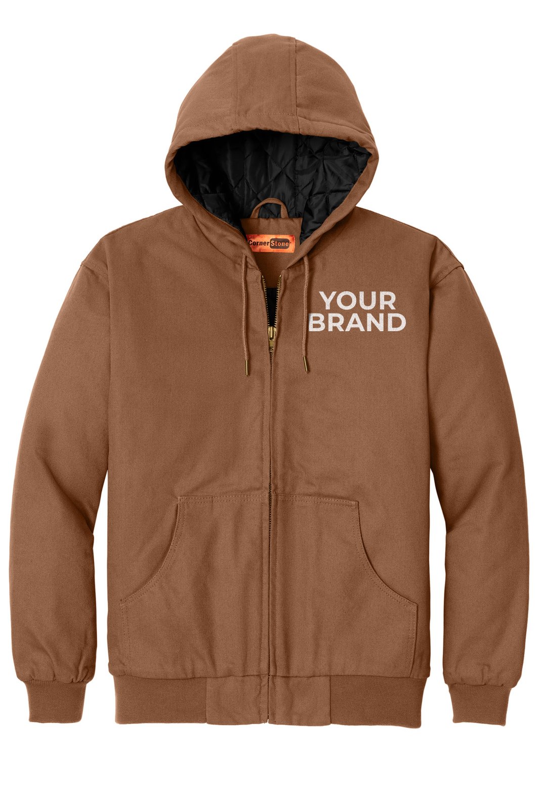 CornerStone - Duck Cloth Hooded Work Jacket. J763H