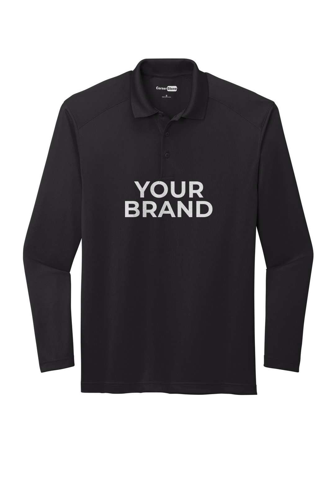 CornerStone Select Lightweight Snag-Proof Long Sleeve Polo CS418LS