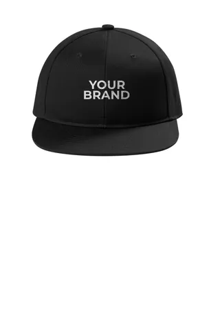 Port Authority Snapback Flat Bill Cap C406
