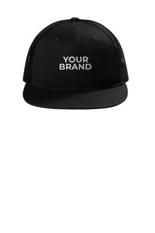 Port Authority Snapback Flat Bill Trucker Cap C407