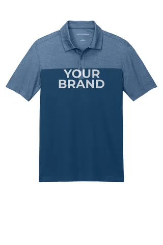 Port Authority Fine Pique Blend Blocked Polo K831