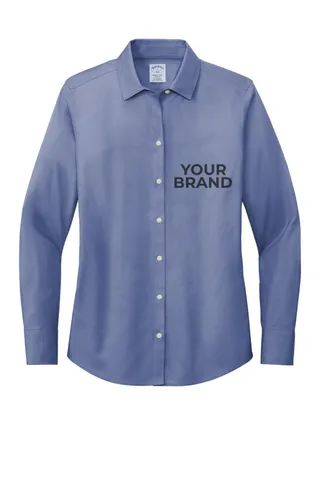 Brooks Brothers Women's Wrinkle-Free Stretch Pinpoint Shirt BB18001