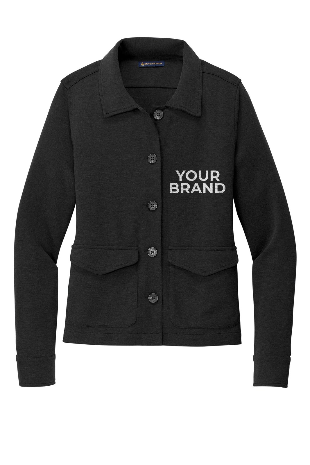 Brooks Brothers Women's Mid-Layer Stretch Button Jacket BB18205