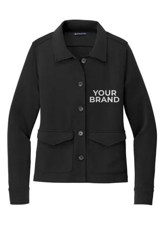 Brooks Brothers Women's Mid-Layer Stretch Button Jacket BB18205