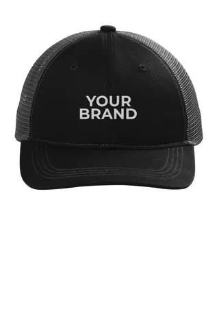 Port Authority Unstructured Snapback Trucker Cap C409