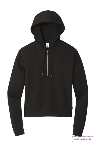 District Women's Perfect Tri Fleece 1/2-Zip Pullover DT1311