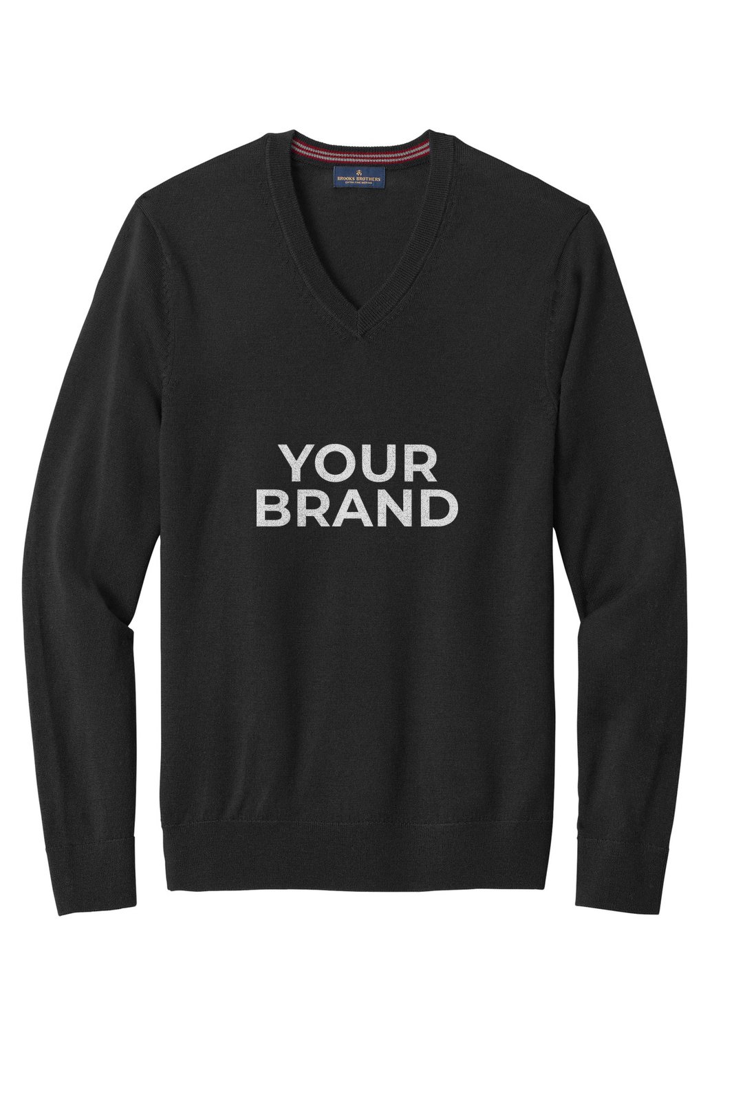 Brooks Brothers Washable Merino V-Neck Sweater BB18410