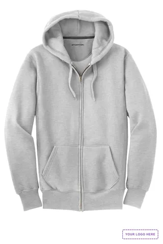 Sport-Tek Super Heavyweight Full-Zip Hooded Sweatshirt. F282
