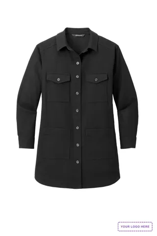 Mercer+Mettle Women's Long Sleeve Twill Overshirt MM2021