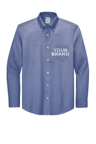 Brooks Brothers Tall Wrinkle-Free Stretch Pinpoint Shirt TBB18000