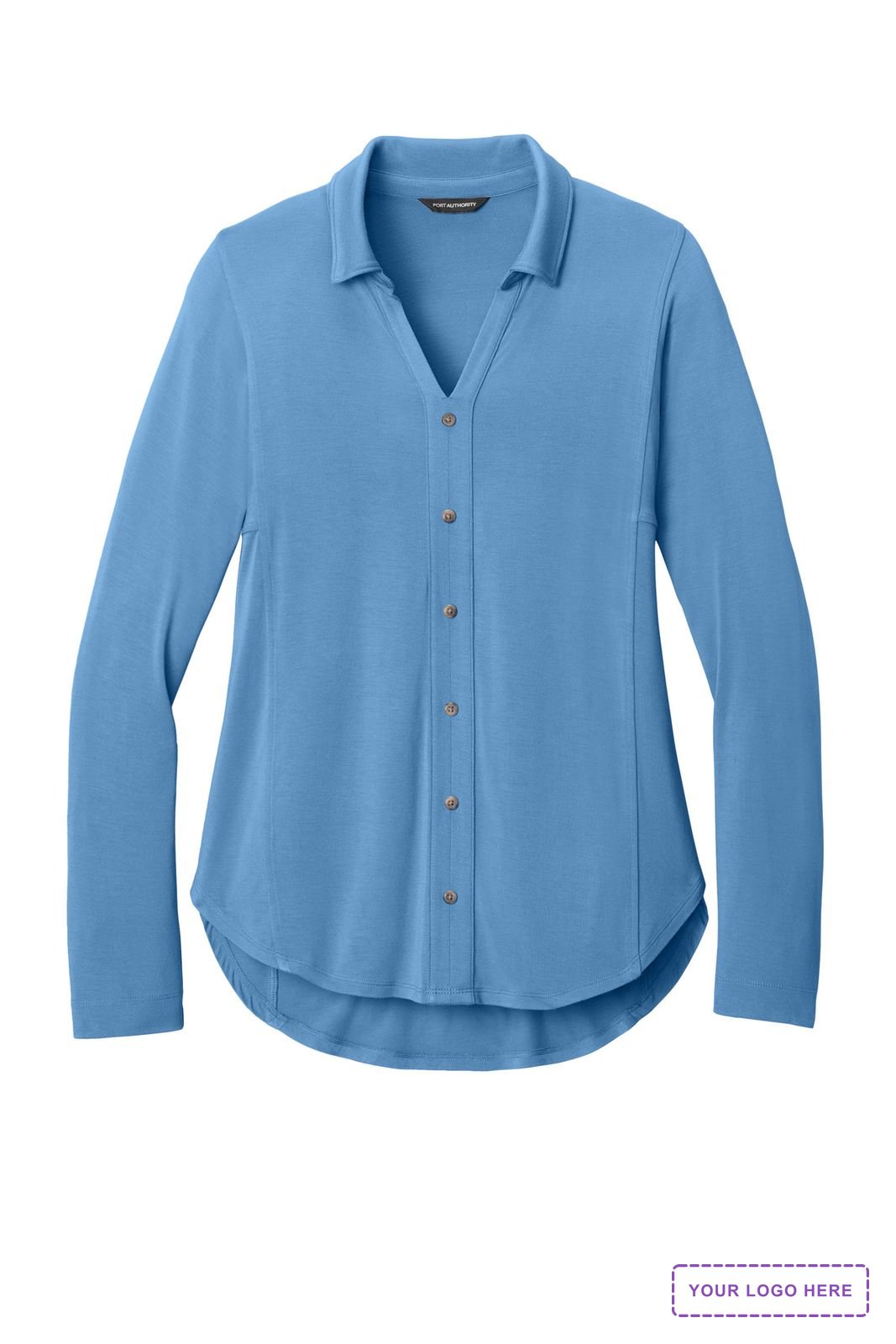 Port Authority Women's Luxe Knit Button Tunic LK5602