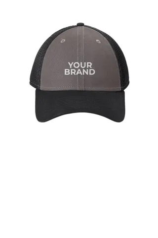 New Era Snapback Contrast Front Mesh Cap. NE204