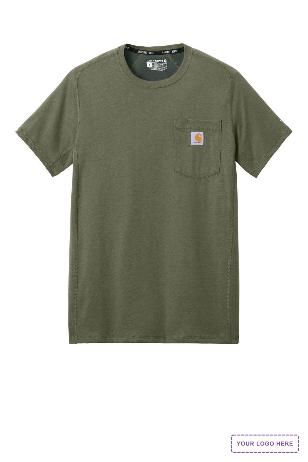 Carhartt Force Short Sleeve Pocket T-Shirt CT106652