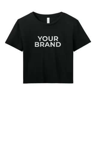 BELLA+CANVAS Women's Flowy Cropped Tee BC8882