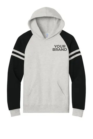 Jerzees Unisex NuBlend Varsity Colorblock Hooded Sweatshirt 97C