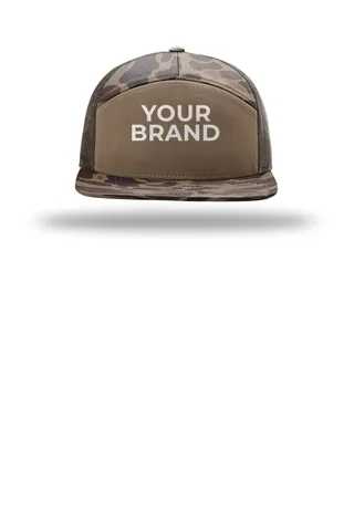 Richardson Printed 7-Panel Trucker 168P