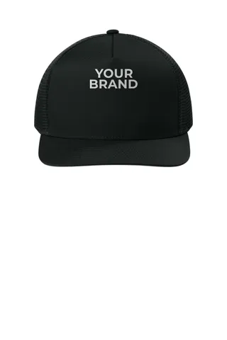 Sport-Tek Stretch-Tek 5-Panel Trucker Cap STC75