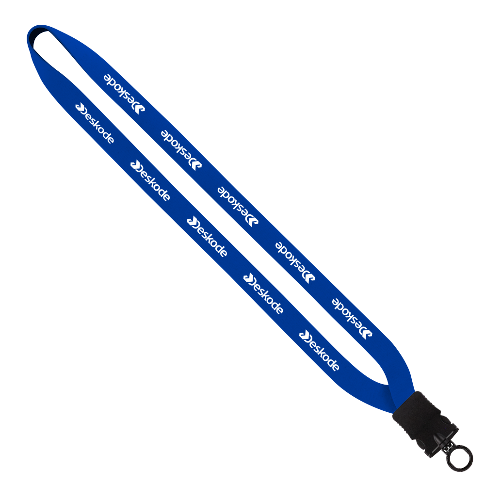 3/4" Neoprene Lanyard with Plastic Snap Buckle Release