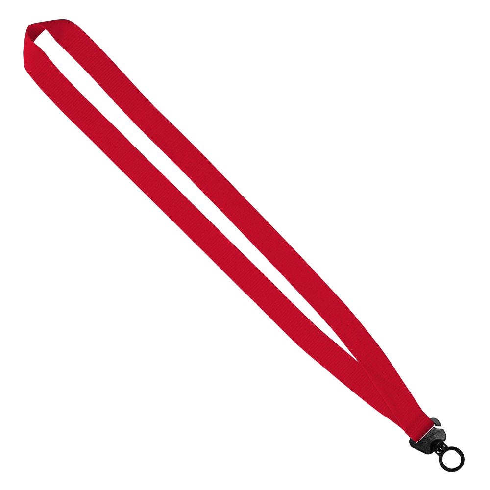 Evolution34 - 3/4" Polyester Welded Lanyard with Trapezoid and Plastic O-Ring