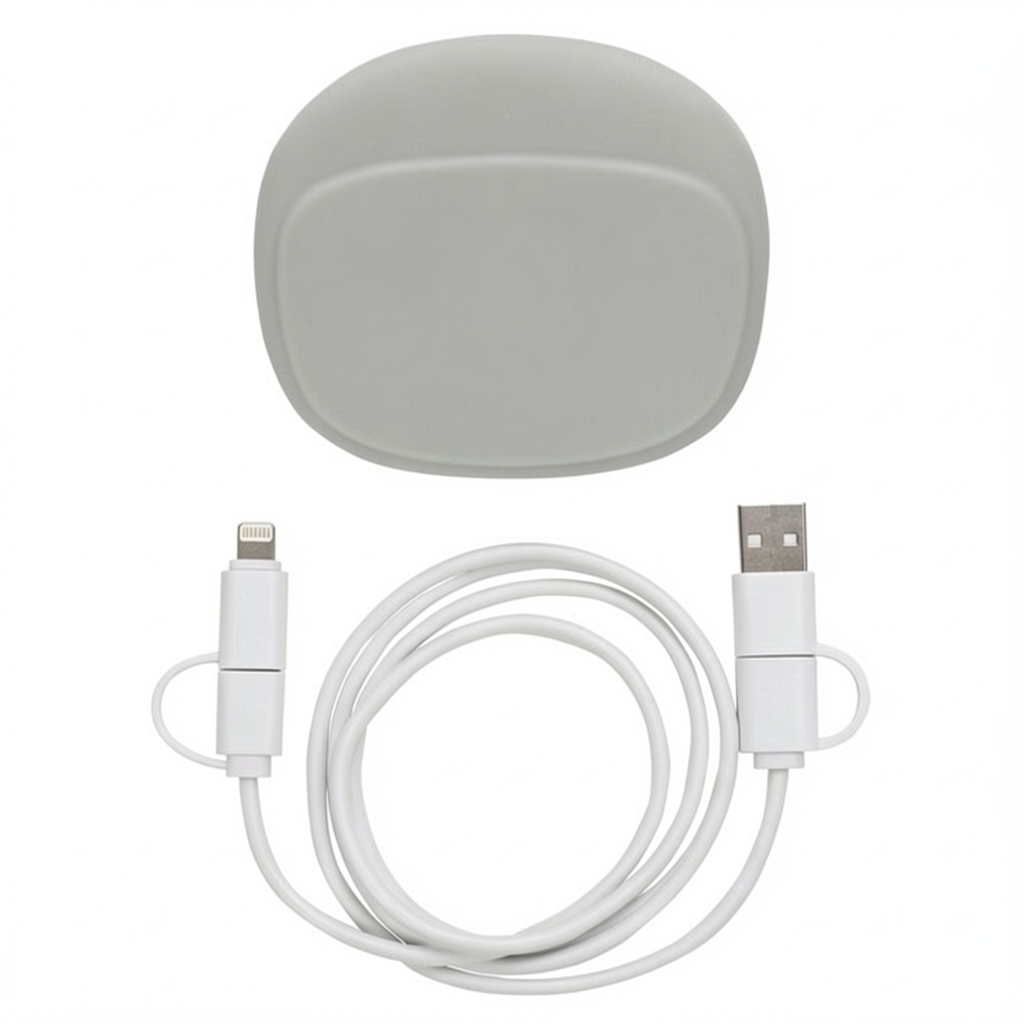 Stow 'N Go 4-in-1 60W PD 39" Data & Fast Charging Cable with Silicone Pouch