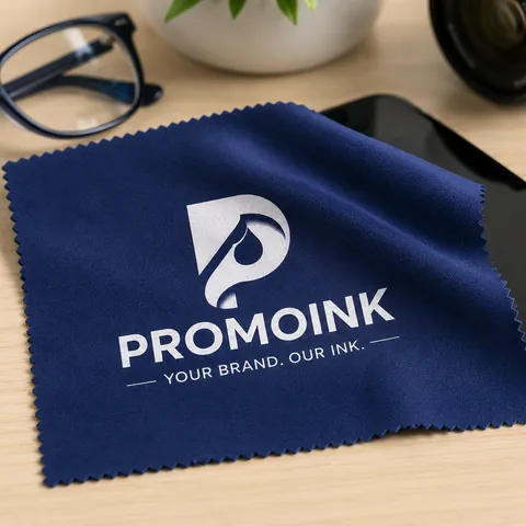 Custom Cleaning Cloths with the PromoInk AI logo