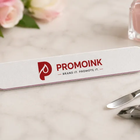 Custom Emery Boards with the PromoInk AI logo