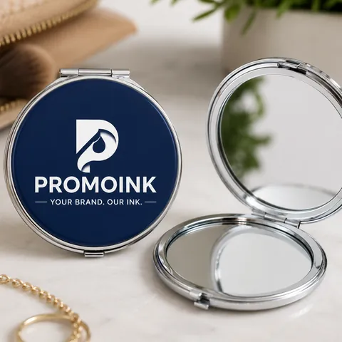 Custom Mirrors with the PromoInk AI logo