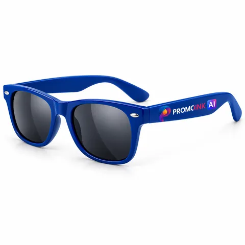 Custom Sunglasses with the PromoInk AI logo