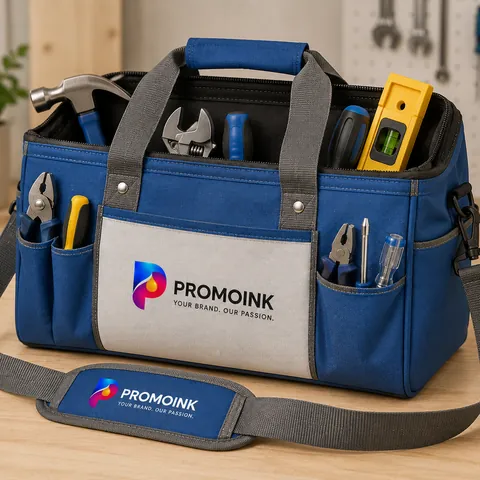 Custom Tool Bags with the PromoInk AI logo