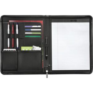 FSC® Mix Metropolitan Zippered Padfolio